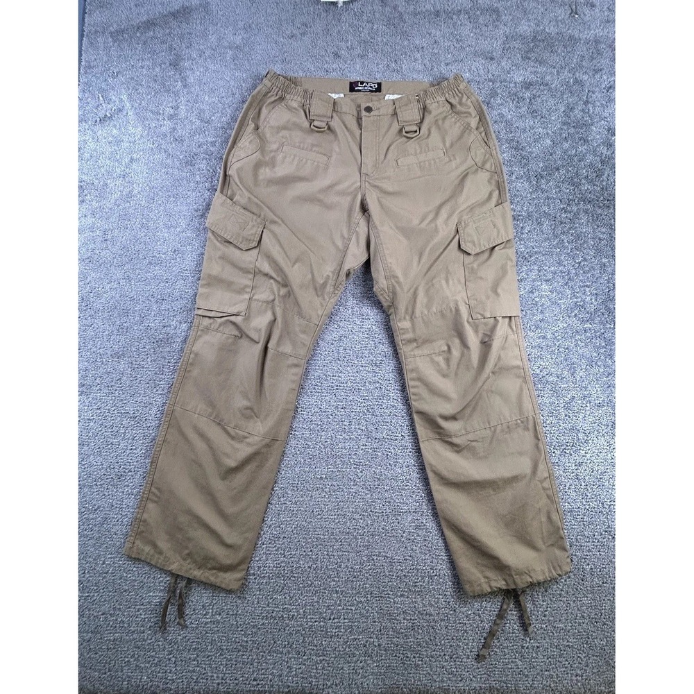 LAPG Womens Operator Tactical Cargo Pants Coyote Brown Ripstop PT-WB1003 14 REG